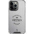 NHL Washington Capitals Black Text iPhone 16 Pro Clear Case